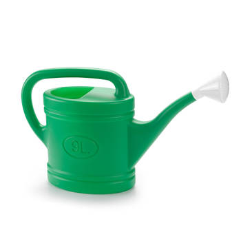PlasticForte Gieter met broeskop - groen - kunststof - 9 liter - 59 cm - Gieters