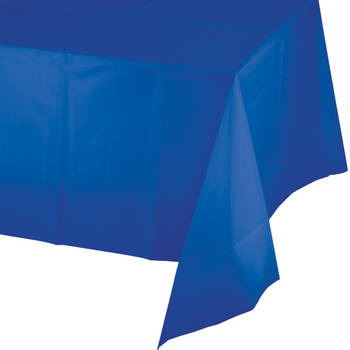 Tafelkleed blauw 274 x 137 cm - Feesttafelkleden