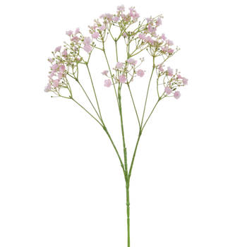 Kunstbloemen Gipskruid/Gypsophila takken roze 70 cm - Kunstbloemen