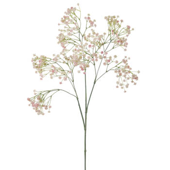 Kunstbloemen Gipskruid/Gypsophila takken roze 95 cm - Kunstbloemen