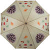 Esschert Design paraplu Bomen 120 x 95 cm polyester beige