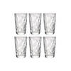 Bormioli Rocco Longdrinkglazen Diamond - Transparant - 470 ml - 6 stuks