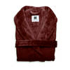 Zo Home Flanel Fleece Badjas Cara - mahogany red - XL