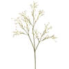 Kunstbloemen Gipskruid/Gypsophila takken gebroken wit 60 cm - Kunstbloemen