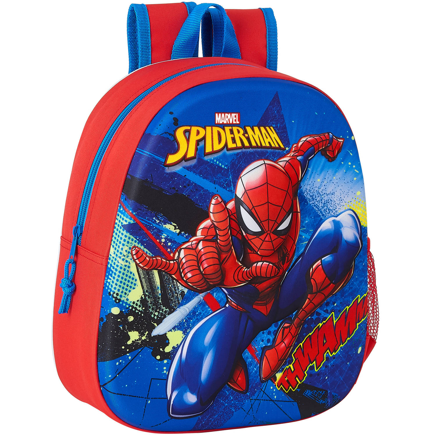Spiderman Rugzak 3d Great Power 33 X 27 X 10 Cm Polyester