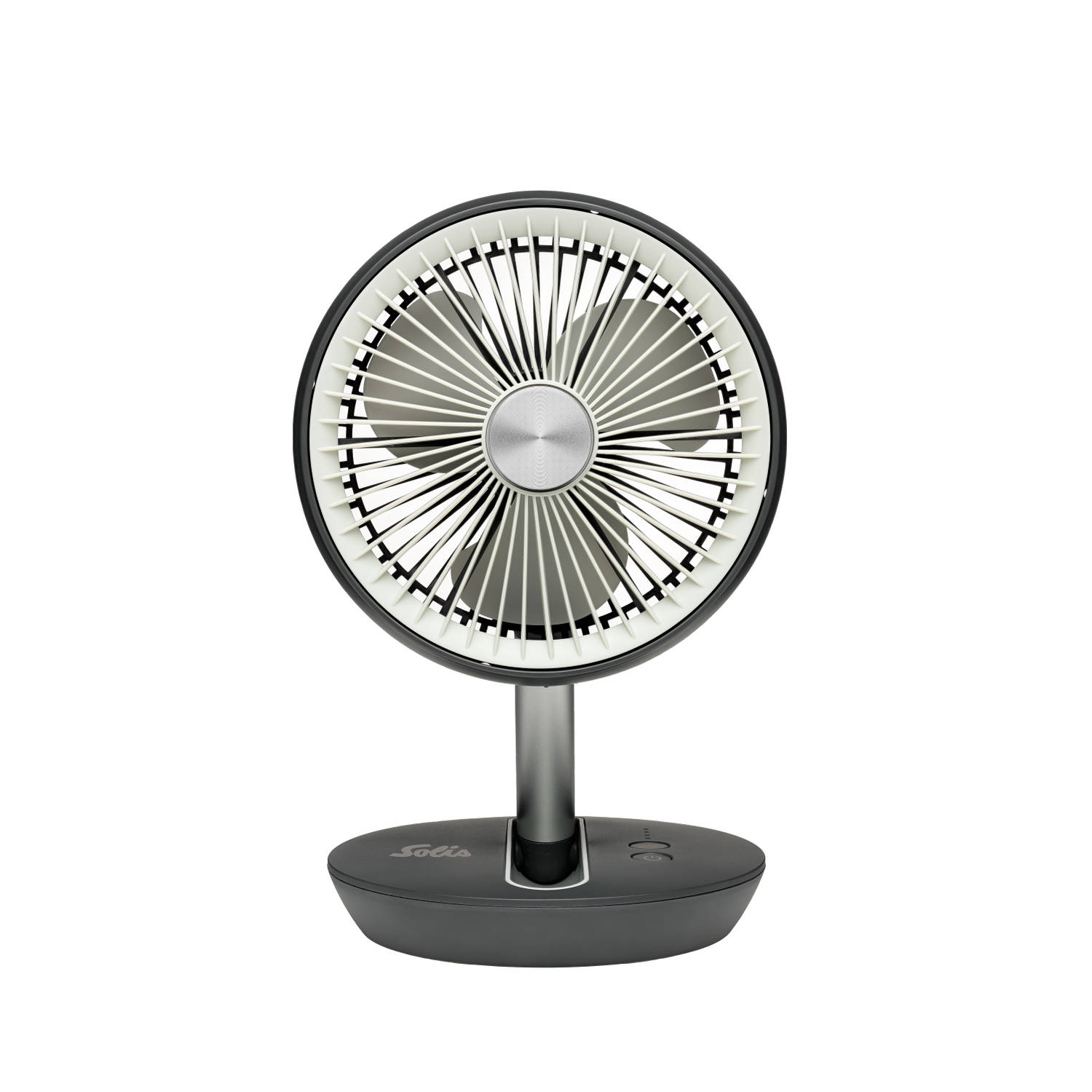 verkoper Fonetiek hardwerkend Solis Charge & Go Fan 7586 - Oplaadbare Ventilator - Tafelventilator -  Grijs | Blokker