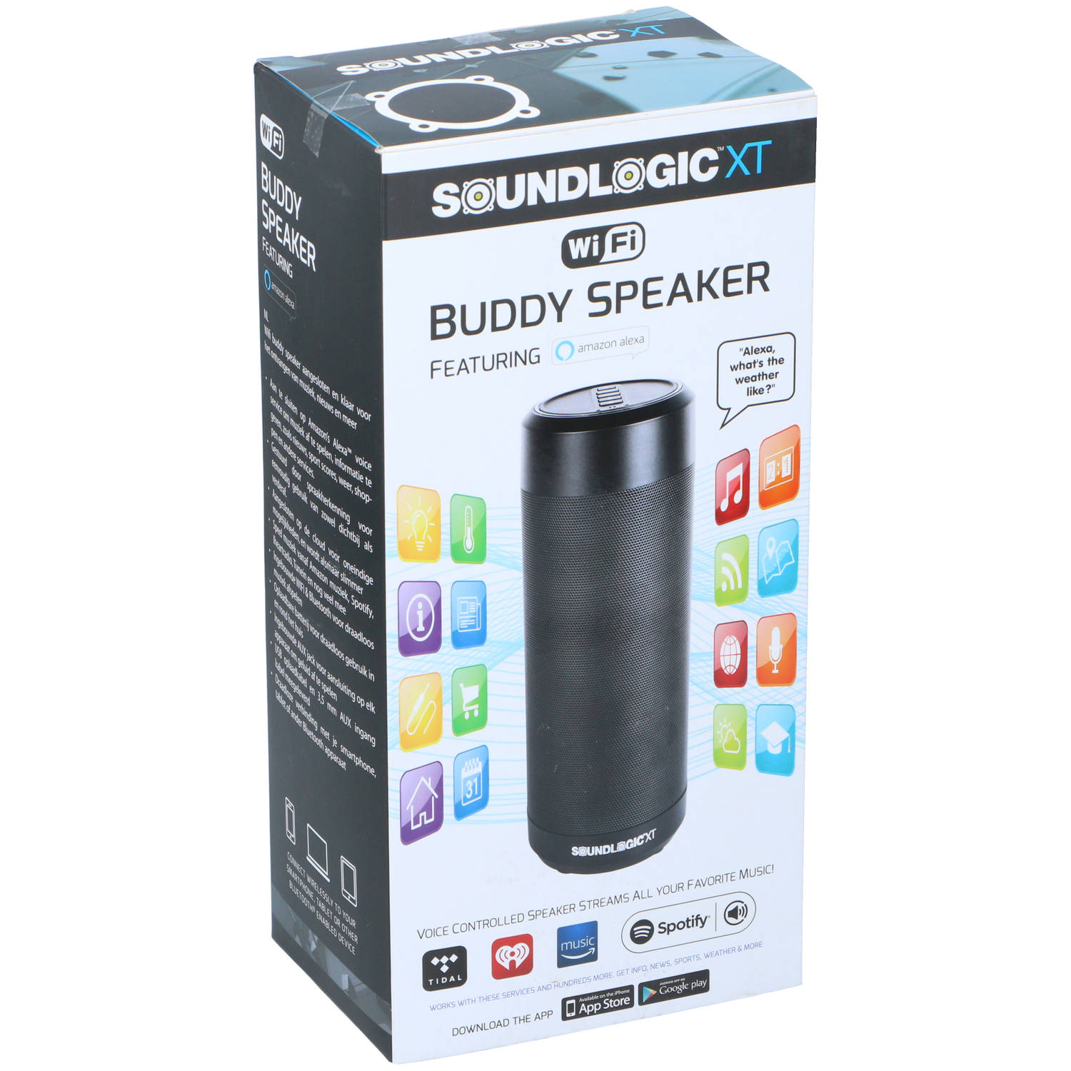 Luidspreker Buddy Bluetooth- Wifi Spraakbesturing