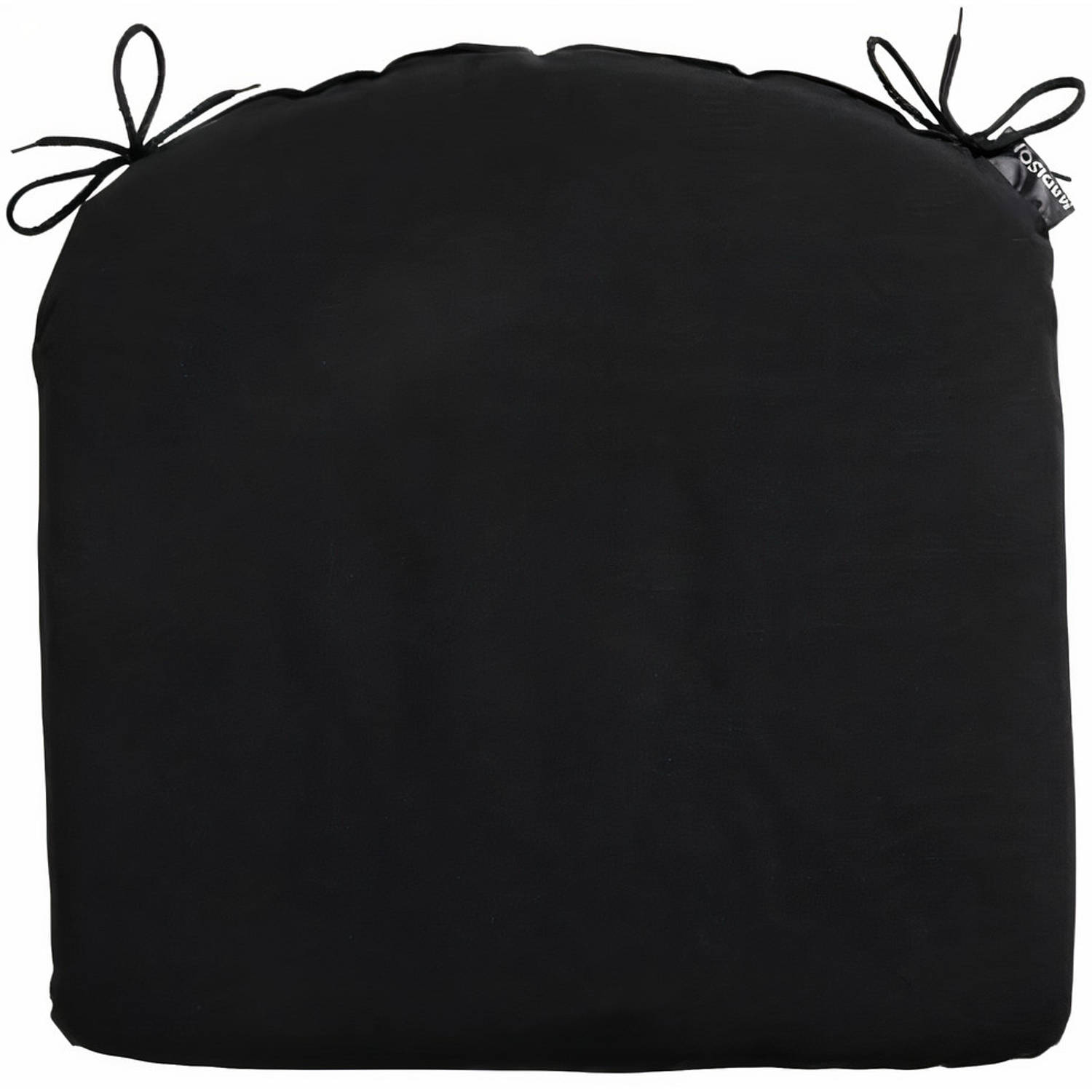 Madison zitkussen Panama 46x48 cm zwart