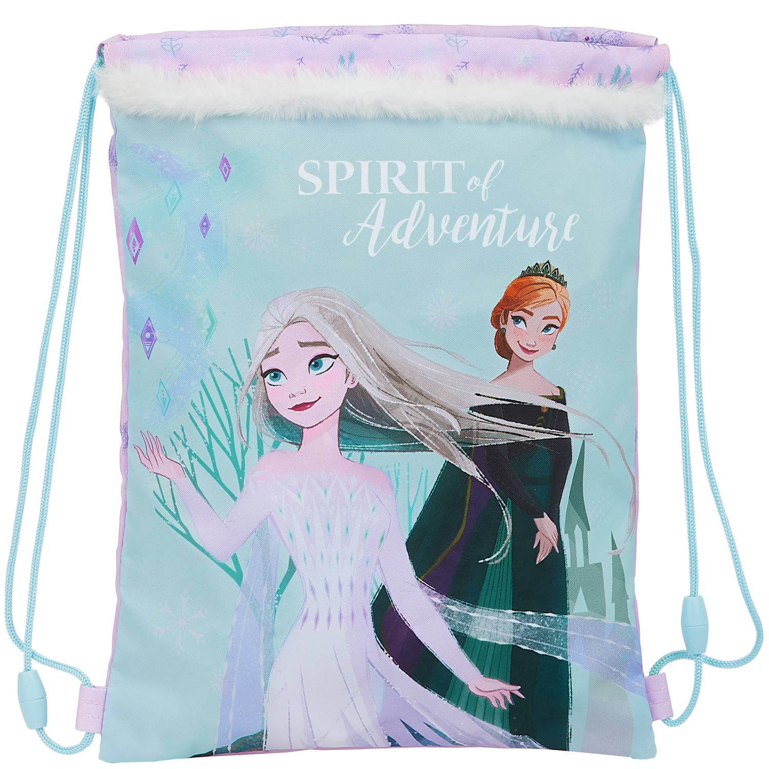 Disney Frozen Gymbag Junior Spirit Of Adventure 34 X 26 Cm Polyester