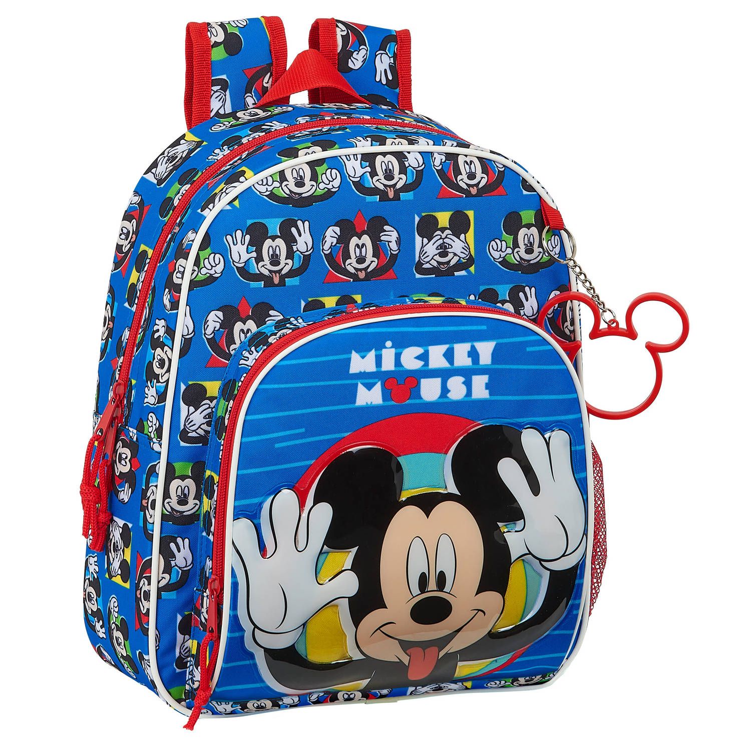 trimmen domein Conclusie Disney Mickey Mouse Rugzak Me Time - 34 x 28 x 10 cm - Polyester | Blokker