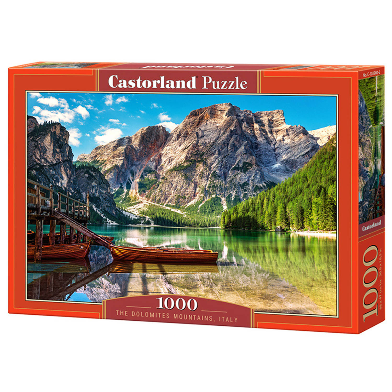 Castorland legpuzzel The Dolomites Mountains Italy 1000 stukjes