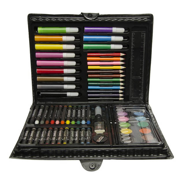 Complete kleurset in koffer 68-delig - Potlodendozen