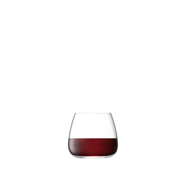 L.S.A. - Wine Culture Glas 385 ml Set van 2 Stuks - Glas - Transparant