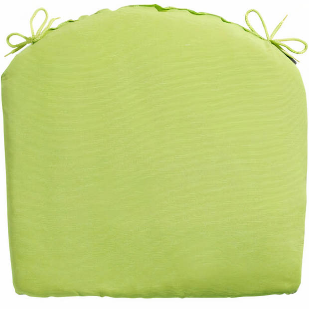 Madison zitkussen Panama 46 x 48 cm katoen/polyester lime