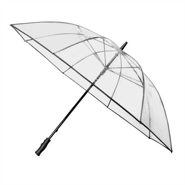 Falcone Falcone® transparante PVC paraplu van hoogwaardige kwaliteit