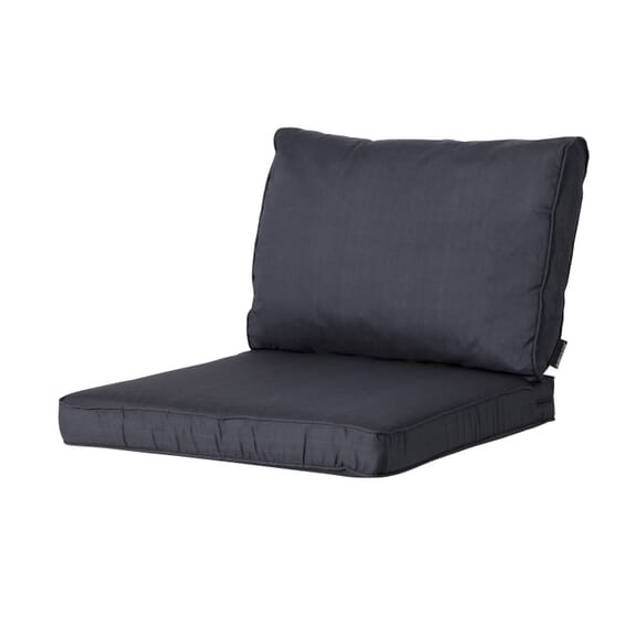 Madison loungekussen Basic 73 x 43 cm katoen/polyester zwart