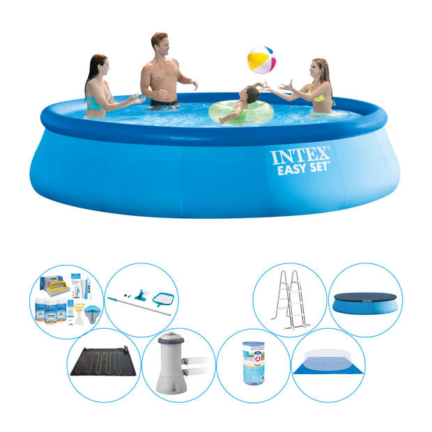 Intex Easy Set Rond 457x107 cm - Zwembad Pakket