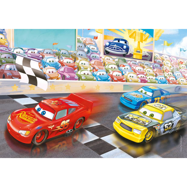 Clementoni legpuzzel Disney Pixar Cars junior 3 x 48 stukjes