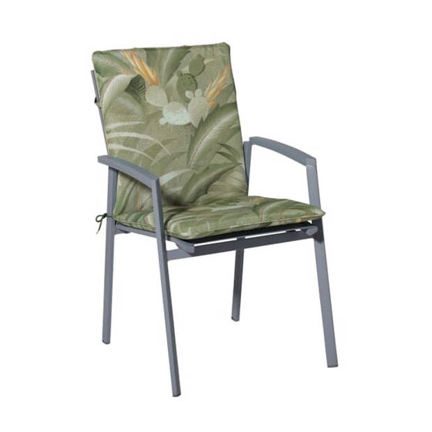 Madison tuinkussen stapelstoel 97 x 49 cm katoen/polyester groen