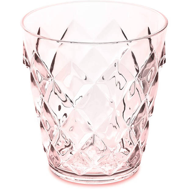 Koziol drinkglas Chrystal S 250 ml thermoplast roze