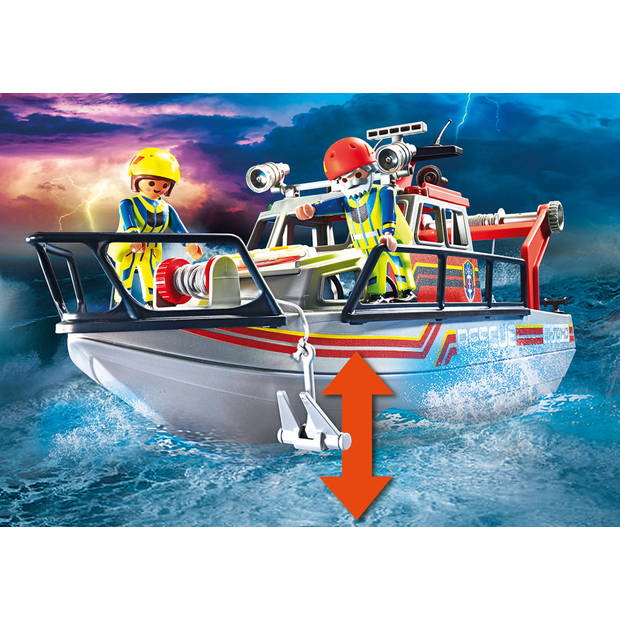 PLAYMOBIL City Action - Redding op zee: brandbestrijdingsmissie