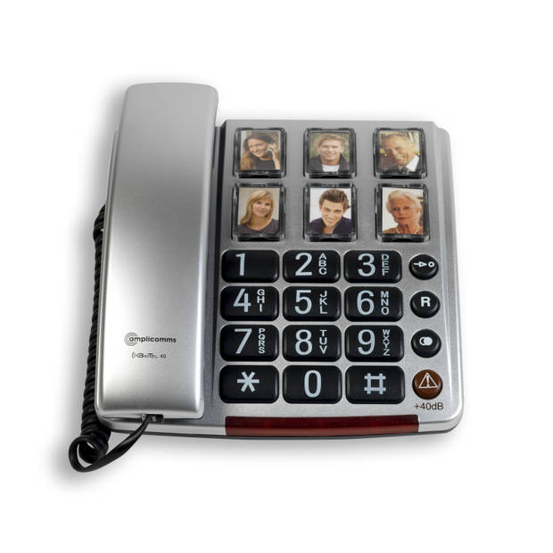 Amplicomms BigTel 40s senioren huistelefoon voor de vaste lijn