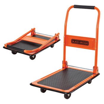 BLACK+DECKER Platformwagen Inklapbaar BXWT-H303 - Transportkar - tot 80 KG - Staal