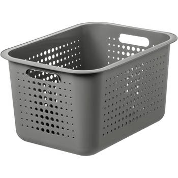 SmartStore - Basket 20 Opbergmand 13 liter Recycled - Polypropyleen - Grijs