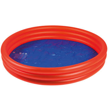 Wehncke opblaaszwembad 175 x 31 cm rood/blauw
