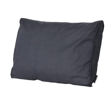 Madison loungekussen Basic 73 x 43 cm katoen/polyester zwart