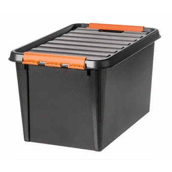 SmartStore opbergbox Pro 45 polypropyleen 50 liter zwart