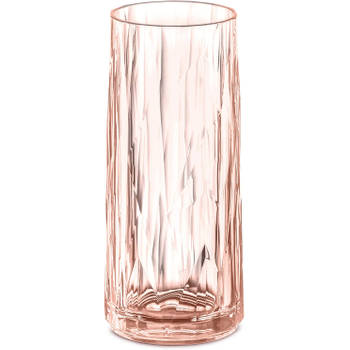 Koziol drinkglas Club No. 3 polycarbonaat 250 ml roze
