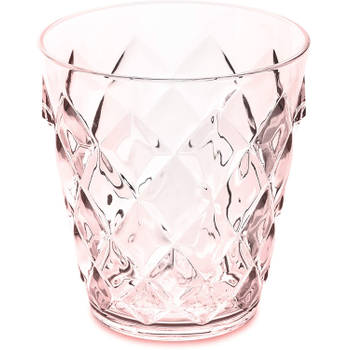 Koziol drinkglas Chrystal S 250 ml thermoplast roze