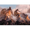 Fotobehang - Torres del Paine National Geographic 254x184cm - Papierbehang