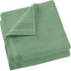 De Witte Lietaer badhanddoek Contessa 70 x 140 cm seagreen 2 st