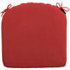 Madison zitkussen Panama 46 x 48 cm katoen/polyester rood