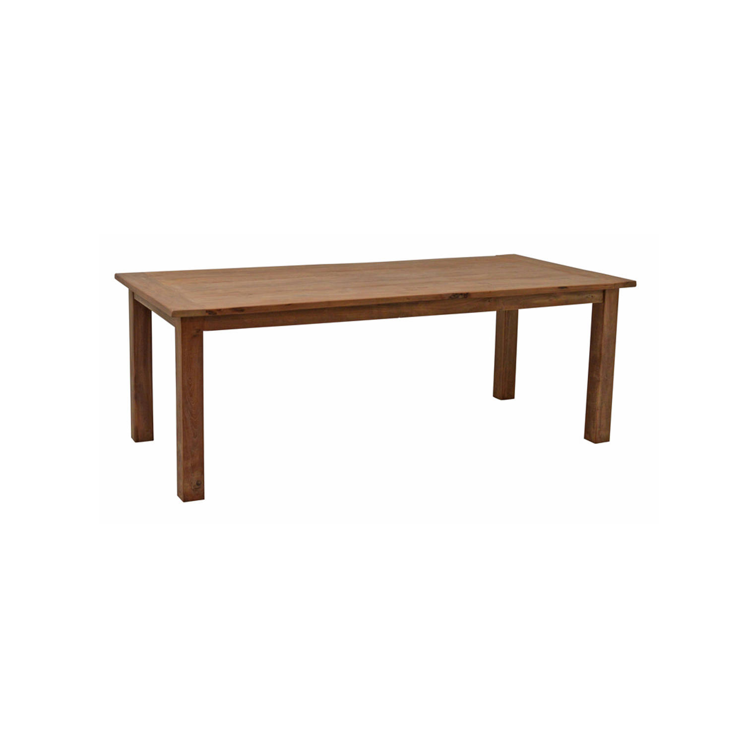 Livingfurn - Eetkamertafel DK - Teak Hout - 240x100 cm - Bruin