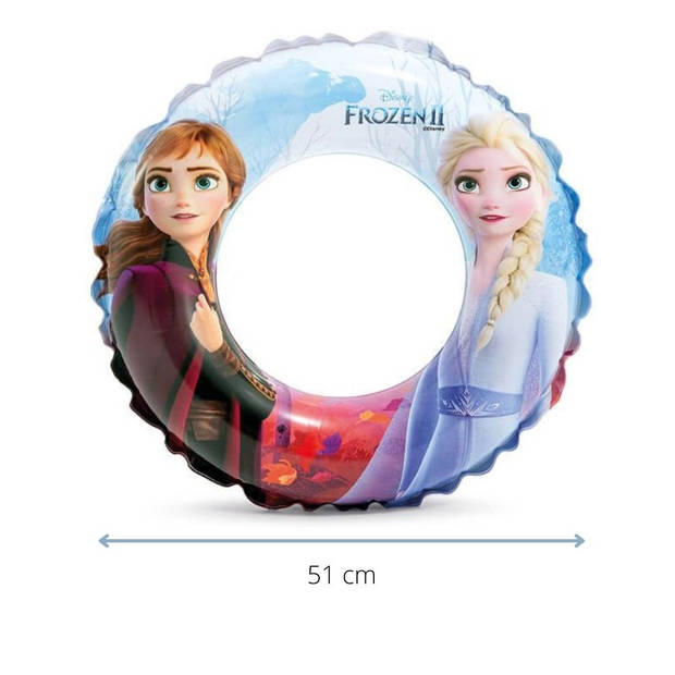 Intex Zwemband Frozen - Kinderen - 51cm - Met Veiligheidsventiel