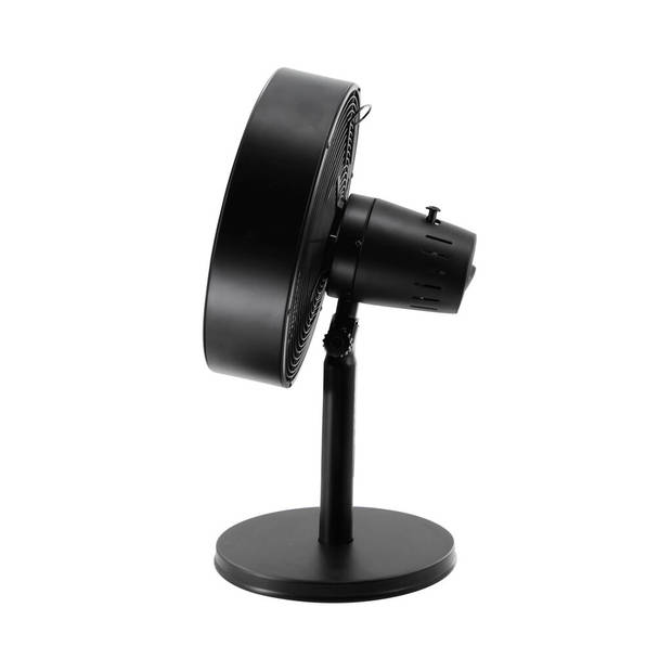 Tomado TFT3006B - Tafelmodel ventilator - Retro uitstraling - 30 cm - Zwart