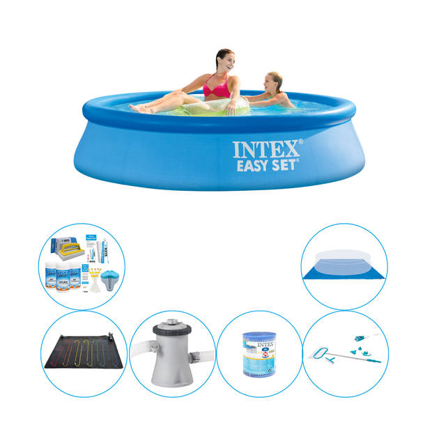 Intex Easy Set Rond 244x61 cm - 7-delig - Zwembad Set