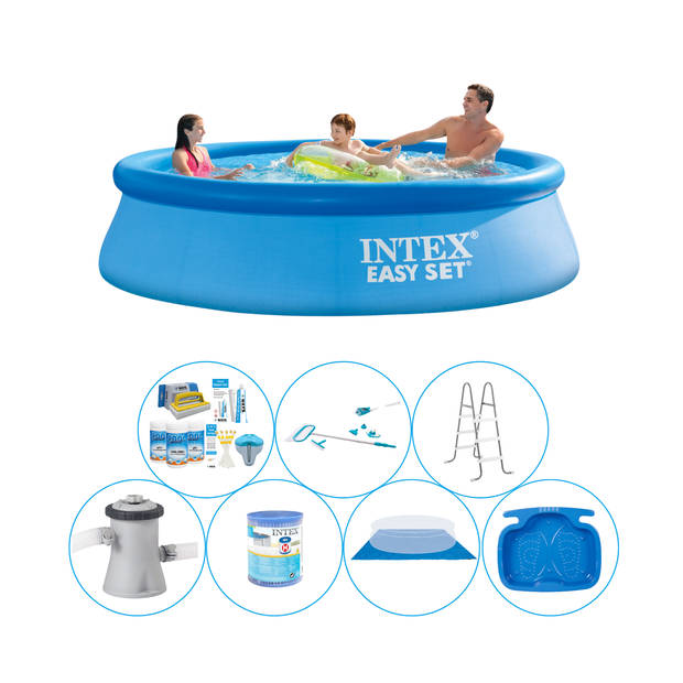 Intex Easy Set Rond 305x76 cm - 8-delig - Alles in 1 Zwembad Pakket