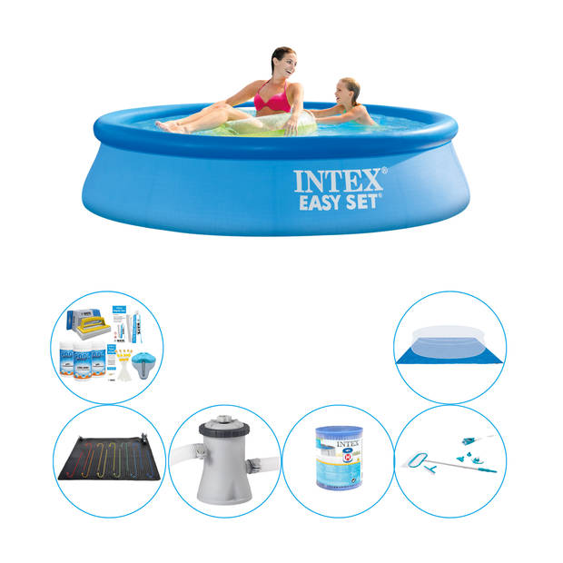 Zwembad Deal - 7-delig - Intex Easy Set Rond 244x61 cm