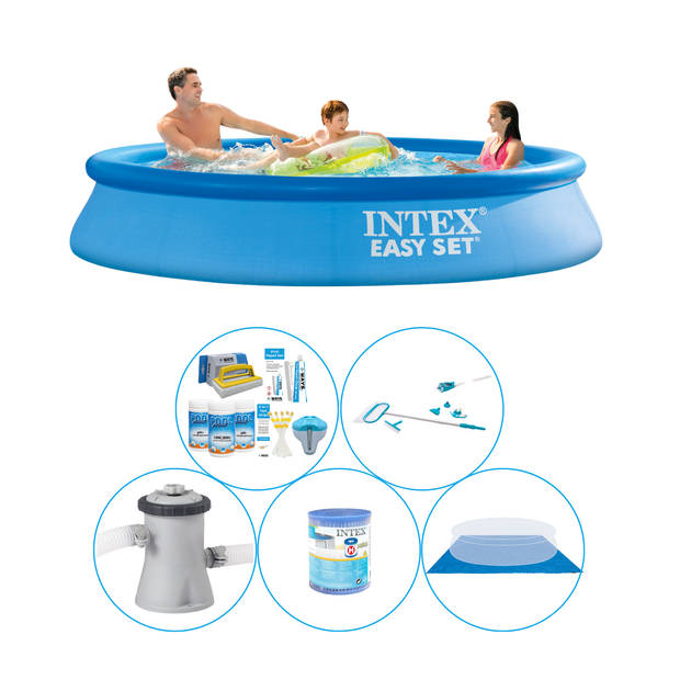 Intex Easy Set Rond 305x61 cm - 6-delig - Zwembad Met Accessoires