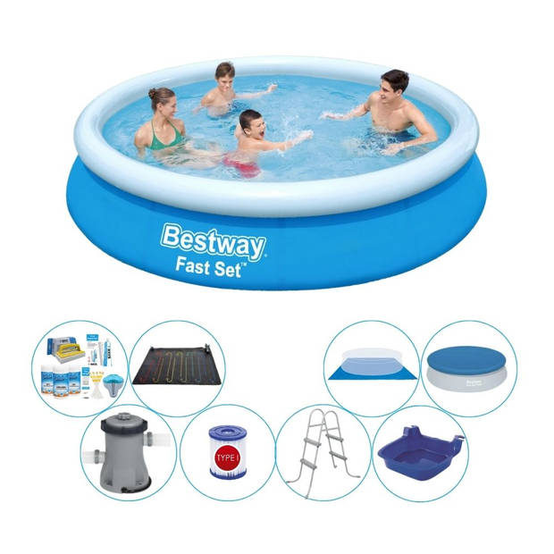 Bestway Fast Set Rond 366x76 cm - Zwembad Deal