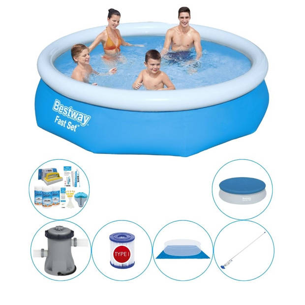 Bestway Fast Set Rond 305x76 cm - Zwembad Super Deal