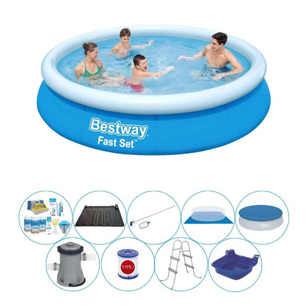 Bestway Fast Set Rond 366x76 cm - Slimme Zwembad Deal