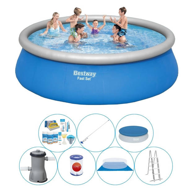 Bestway Fast Set Rond 457x122 cm - Zwembad Super Deal