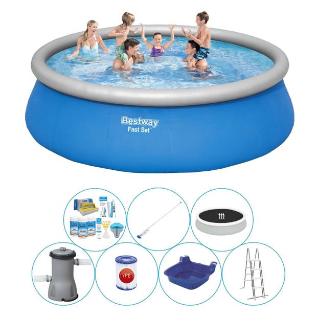 Bestway Fast Set Rond 457x122 cm - Deluxe Zwembad Deal