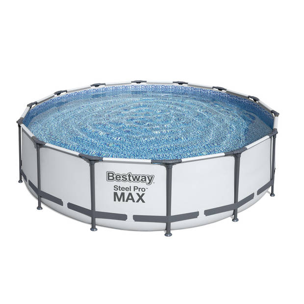 Bestway Steel Pro MAX Rond 427x107 cm - Zwembad Combi Deal