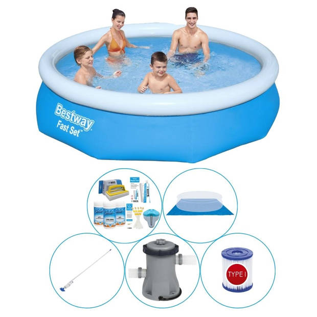 Bestway Fast Set Rond 305x76 cm - 6-delig - Zwembad Super Deal